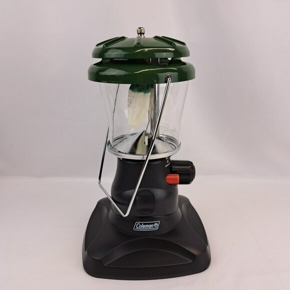 Coleman Propane Lantern Mantle Instastart Green Gray Carrying Case - Picture 14 of 16